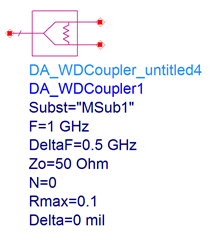 Placed-Microstrip-Wilkinson-Divider